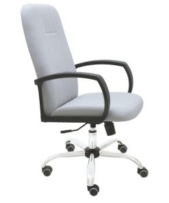 sillon de direccion para oficinas gris