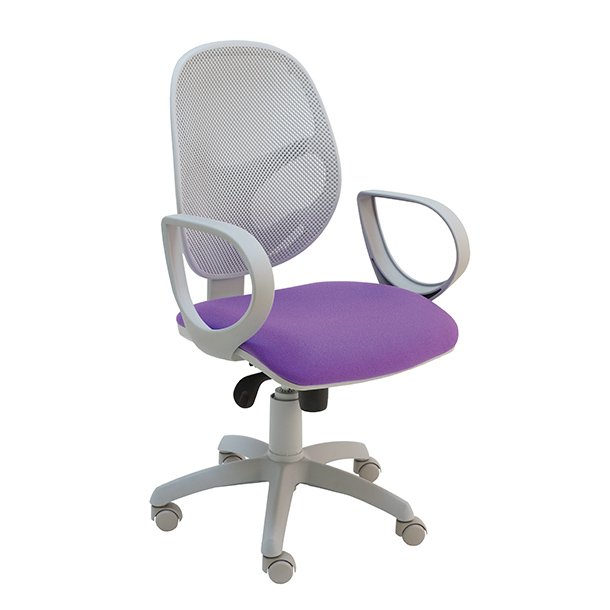 Silla giratoria Loreta-Gris