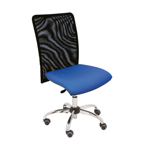 silla-giratoria-india-respaldo-malla-tapizada-asiento-azul-base-cromada