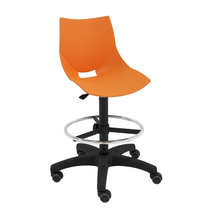 Taburete giratorio Shell-G