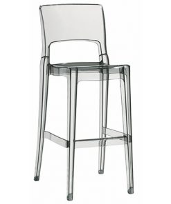 taburete isy policarbonato transparente