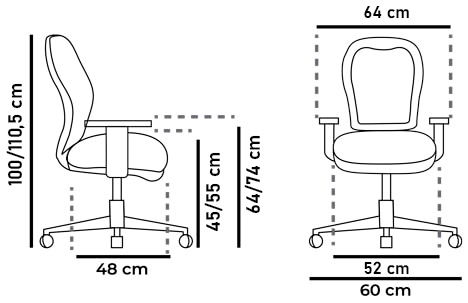 medidas-silla-ergonomica-gris-q3