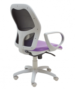 silla-giratoria-gris-q3-malla-trasera
