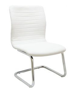 sillon confidente oficina blanco