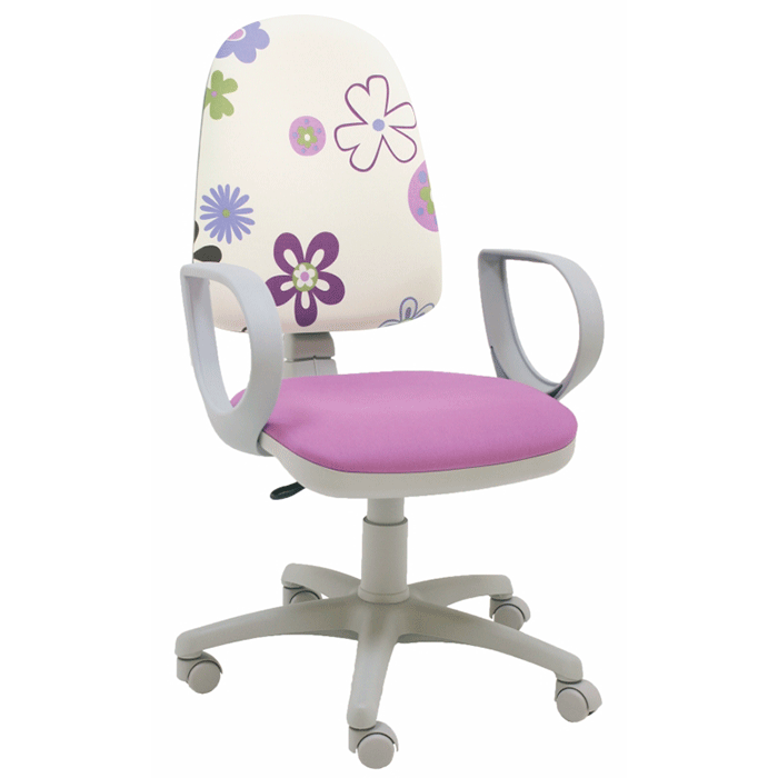 Silla de escritorio Torino Gris Estampada