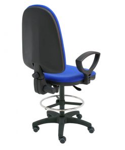 taburete-giratorio-torino-azul-base-negra-ruedas-goma-trasera