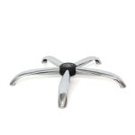 Base cromada 62 cm para silla
