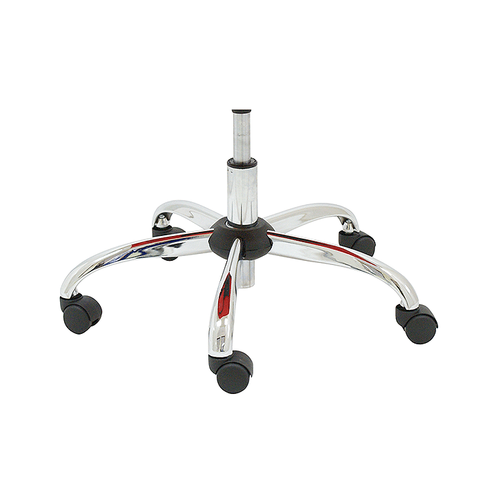 Base cromada 62 cm para silla