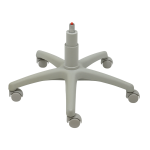 Base gris 60 cm silla giratoria