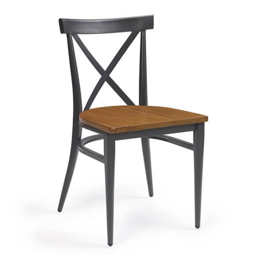 ORLANDO-silla-acero-pintado-grafito-asiento-madera-macizo