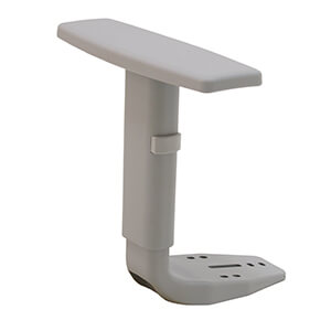 Brazos regulables gris