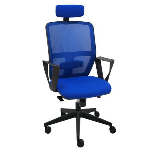silla-giratoria-keempat-oficina-malla-azul-asiento-azul-cabezal
