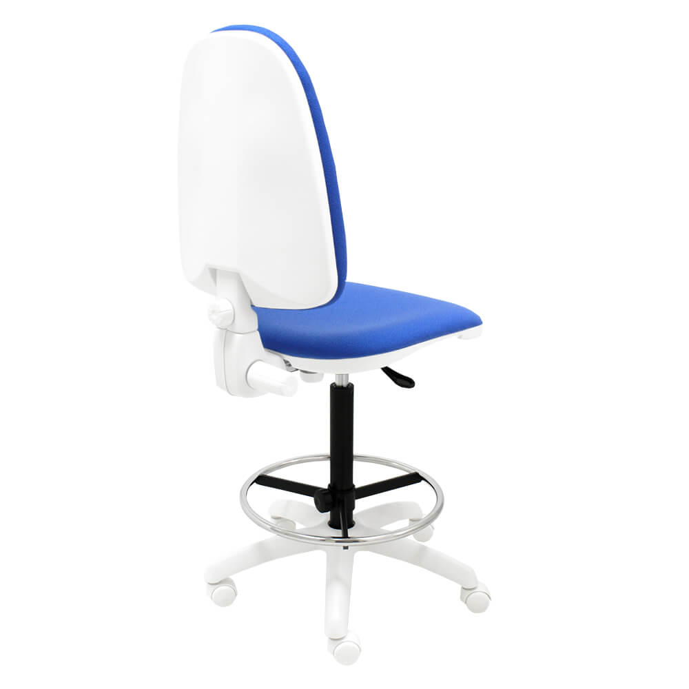 Taburete giratorio Torino Blanco