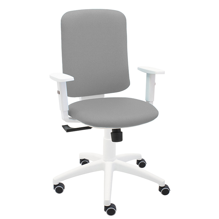 Silla oficina Eve Blanca Syncro