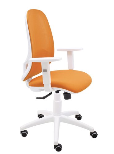 silla-giratoria-andy-teletrabajo-oficina-malla-naranja-bali-naranja