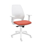 Silla oficina 4U Malla Blanca