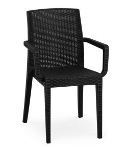 sillon-rosy-con-brazos-antracita-para-terraza-y-jardín.