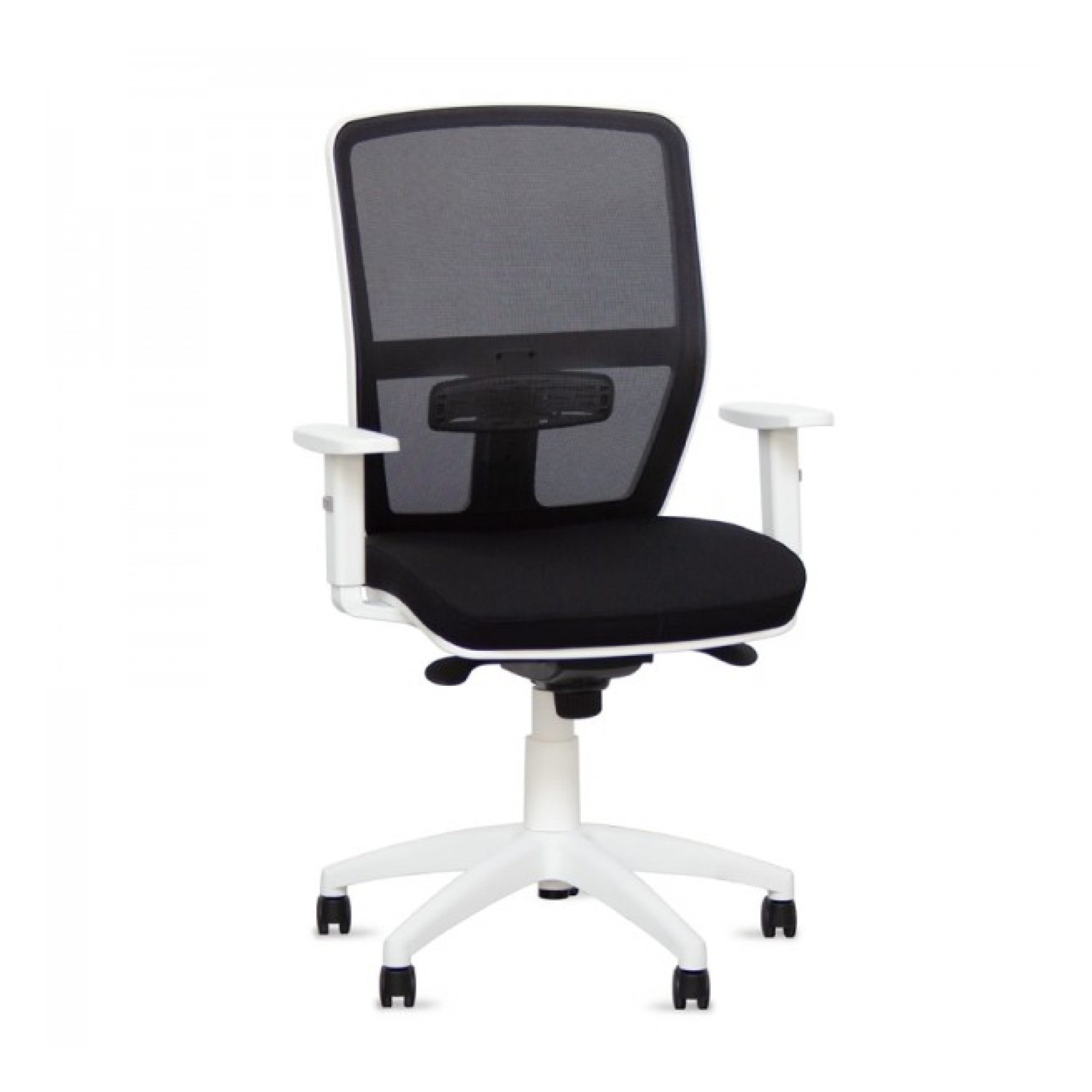 Silla ergonómica blanca Keempat
