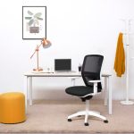 Silla ergonómica blanca Keempat