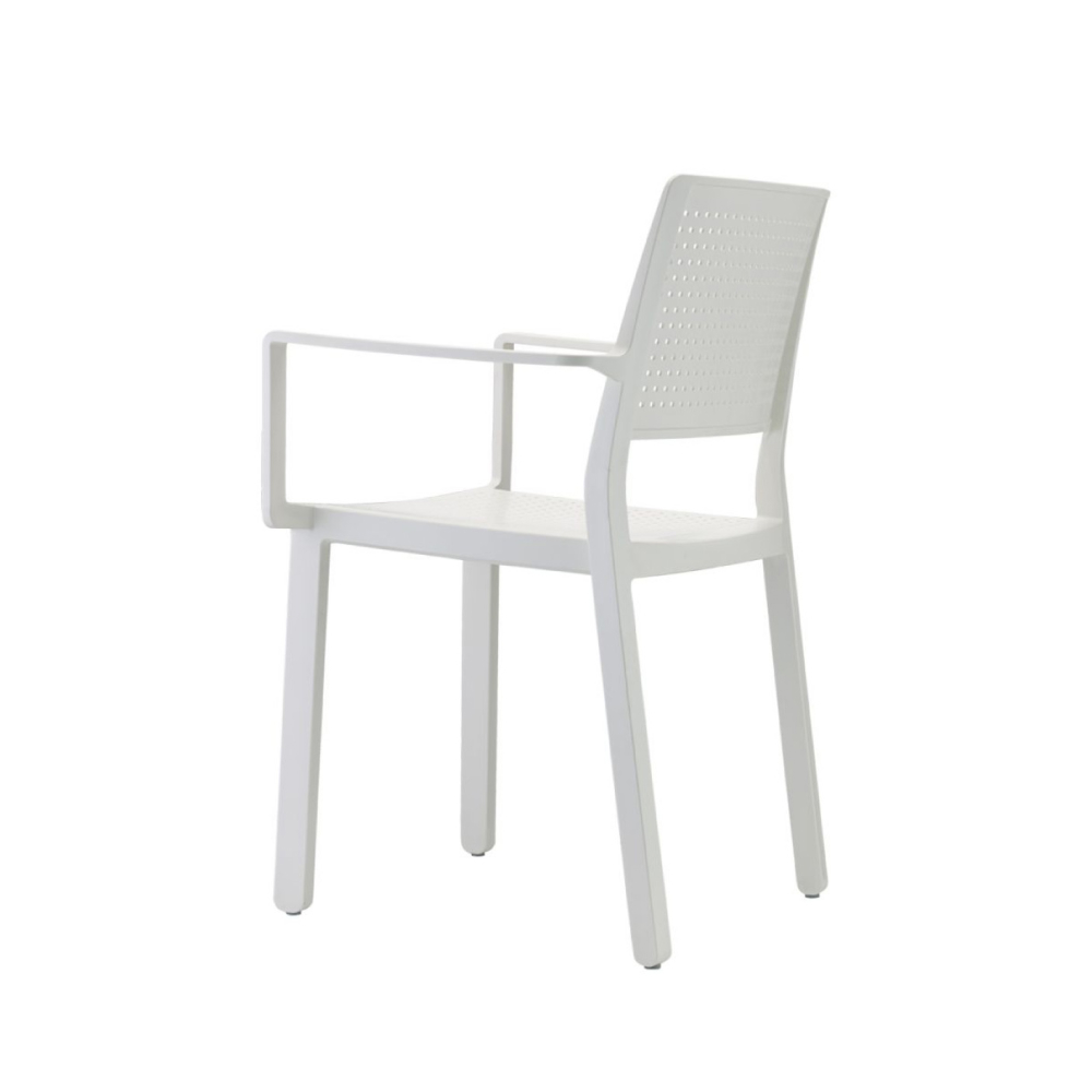 Silla de jardín Emi con reposabrazos