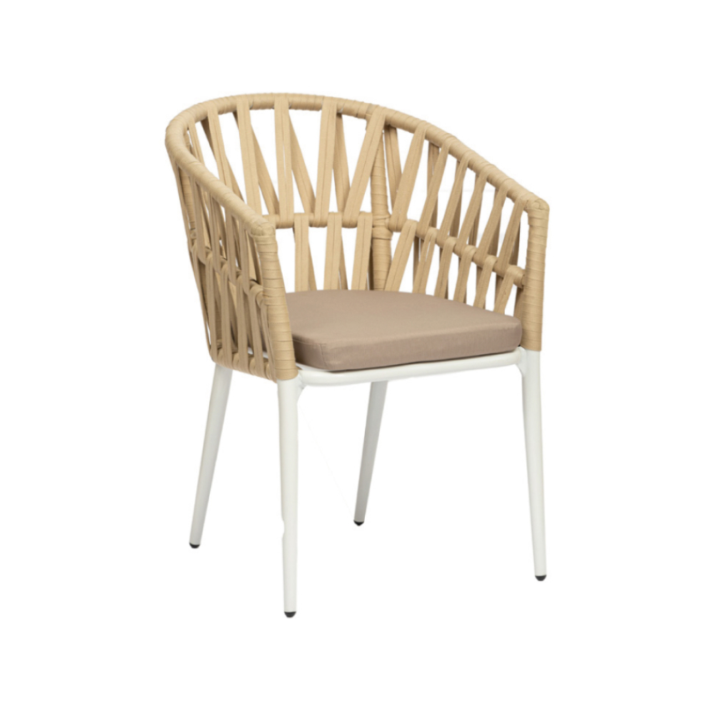 Silla de exterior con cuerdas Cerdeña