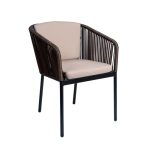 Silla de exterior con cuerdas Cannes