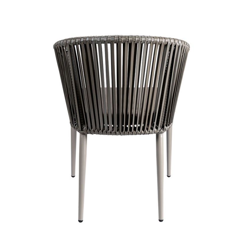 Silla de exterior con cuerdas Pravia