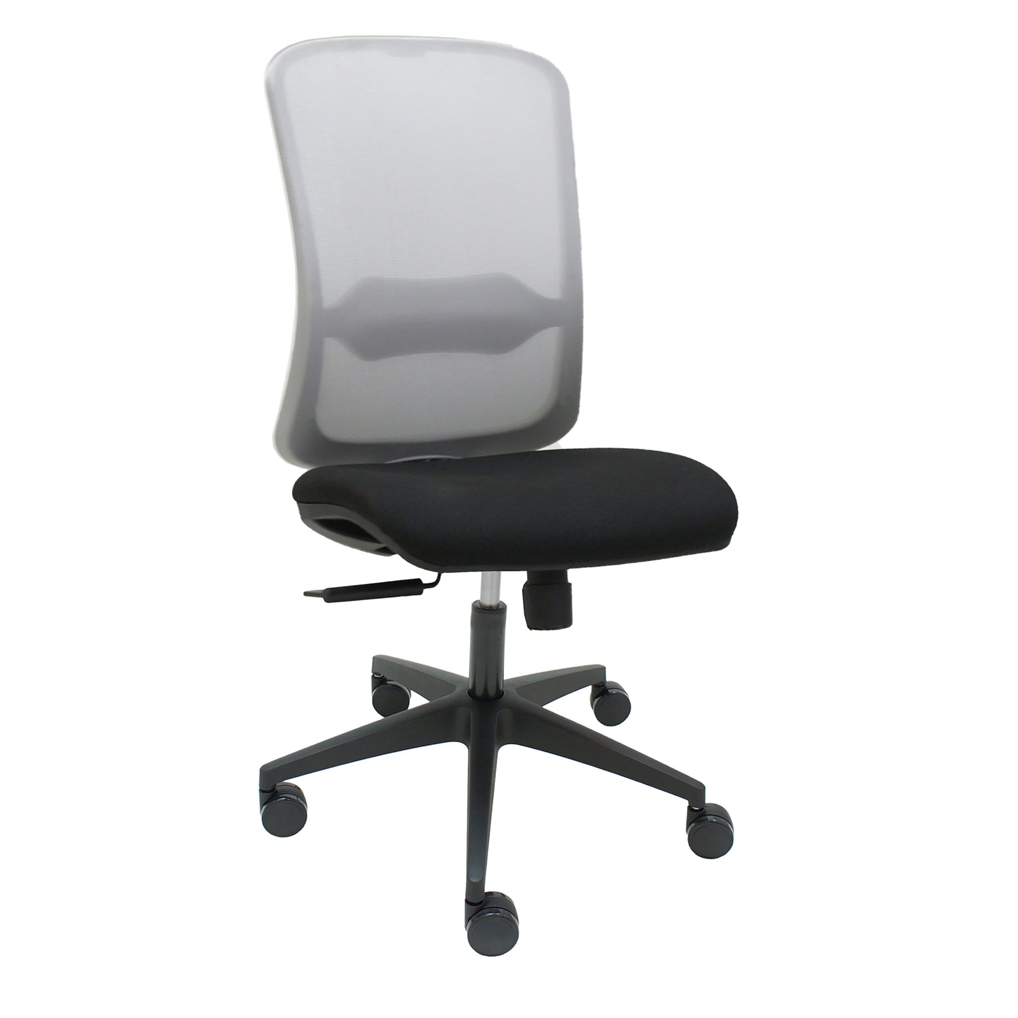 SHAPE-RESPALDO GRIS Y ASIENTO NEGRO