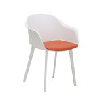 Sillón Be_Com con asiento tapizado