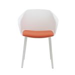 Sillón Be_Com con asiento tapizado