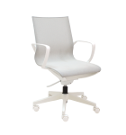 Silla Giratoria Zero Blanca