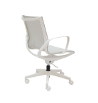 Silla Giratoria Zero Blanca