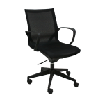 Silla Giratoria Zero Negra