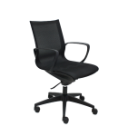 Silla Giratoria Zero Negra