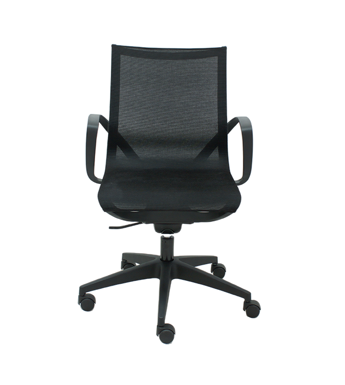 Silla Giratoria Zero Negra