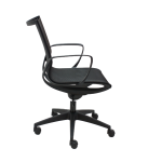 Silla Giratoria Zero Negra