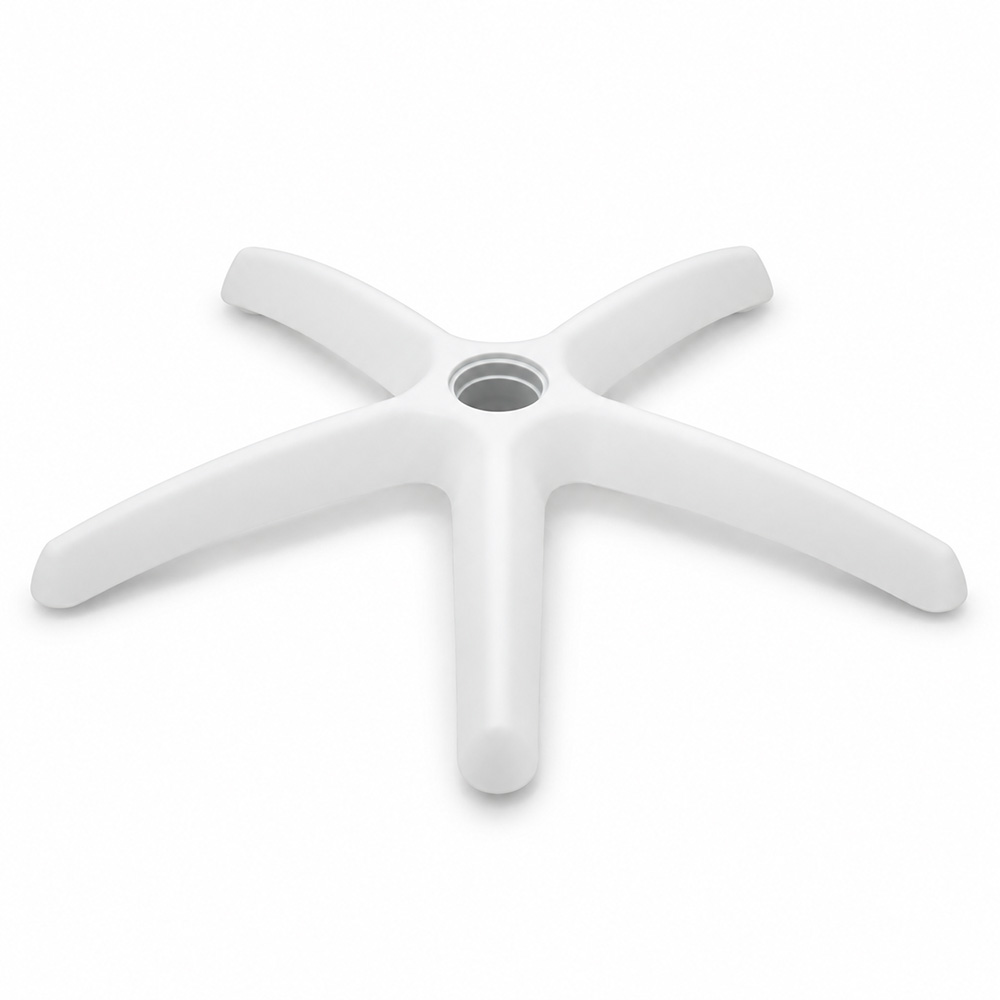 Base Blanca 60 cm para silla giratoria
